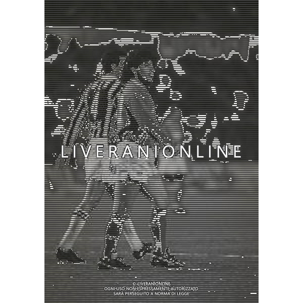 01-03-1989 TORINO QUARTI DI FINALE DI COPPA UEFA JUVENTUS NAPOLI 2-0 NELLA FOTO DIEGO MARADONA AG ALDO LIVERANI SAS
