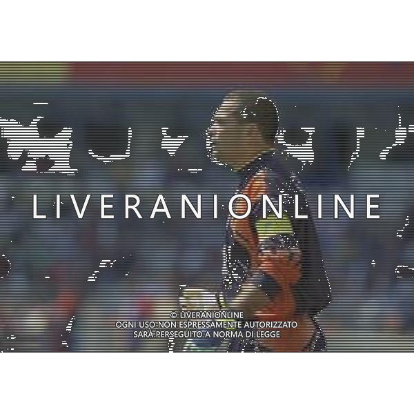 RETROSPETTIVA JOSE LUIS CHILAVERT CALCIATORE NELLA FOTO JOSE LUIS CHILAVERT CON LA MAGLIA DELLA NAZIONALE DEL PARAGUAY AI MONDIALI DI CALCIO FRANCIA 1998 AG ALDO LIVERANI SAS