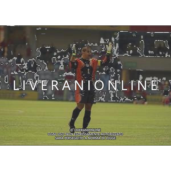 RETROSPETTIVA JOSE LUIS CHILAVERT CALCIATORE NELLA FOTO JOSE LUIS CHILAVERT CON LA MAGLIA DELLA NAZIONALE DEL PARAGUAY AI MONDIALI DI CALCIO FRANCIA 1998 AG ALDO LIVERANI SAS
