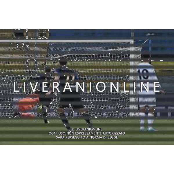 Campionato di Calcio Serie B 2019/2020 Pisa, Italia 25/01/2020 Pisa vs Juve Stabia Nella foto: gol - Entra in porta il pallone del 1-0 di Gaetano Masucci (Pi) ©Gabriele Masotti-Alessio Marini/ AGENZIA ALDO LIVERANI SAS