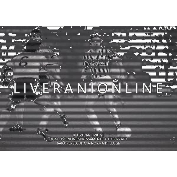 12-10-1985 TORINO-TRENTADUESIMI DI COPPA UEFA JUVENTUS -OTELUL GALATI 5-0 NELLA FOTO ROBERTO TRICELLA AG ALDO LIVERANI SAS
