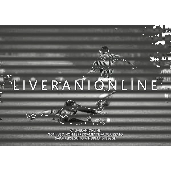 12-10-1985 TORINO-TRENTADUESIMI DI COPPA UEFA JUVENTUS -OTELUL GALATI 5-0 NELLA FOTO ALESSANDRO ALTOBELLI AG ALDO LIVERANI SAS
