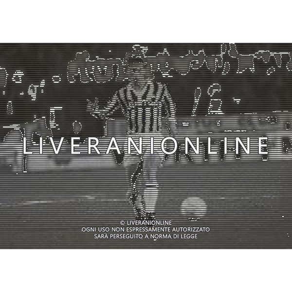 07-12-1988 TORINO OTTAVI DI FINALE DI COPPA UEFA RITORNO JUVENTUS RFC LIEGI 1-0 NELLA FOTO GIANCARLO MAROCCHI AG ALDO LIVERANI SAS