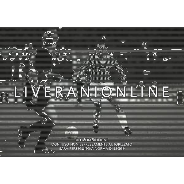 07-12-1988 TORINO OTTAVI DI FINALE DI COPPA UEFA RITORNO JUVENTUS RFC LIEGI 1-0 NELLA FOTO MASSIMO MAURO AG ALDO LIVERANI SAS