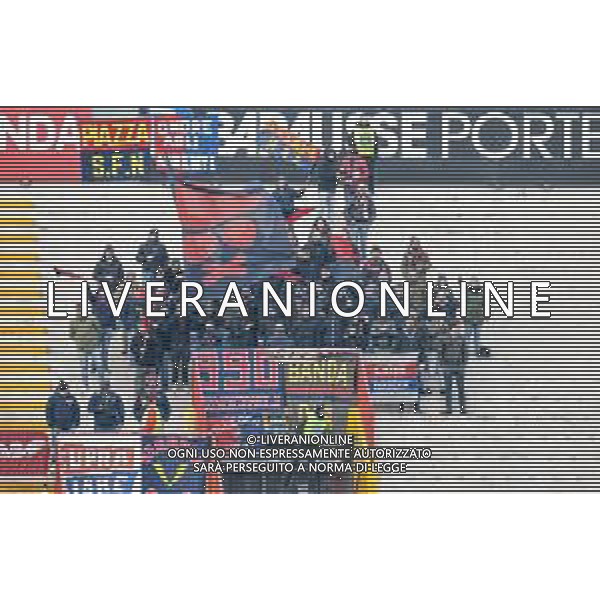 Campionato di Calcio Serie C - Lega Pro 2019/2020 Vicenza, Italia 26/01/2020 Arzignano Valchiampo vs Sambenedettese Nella foto: Tifosi Sambenedettese © Ettore Griffoni- Alessio Marini / AGENZIA ALDO LIVERANI SAS