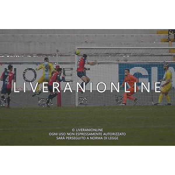 Campionato di Calcio Serie C - Lega Pro 2019/2020 Vicenza, Italia 26/01/2020 Arzignano Valchiampo vs Sambenedettese Nella foto: Salvataggio di Mirko Miceli (Sambenedettese) © Ettore Griffoni- Alessio Marini / AGENZIA ALDO LIVERANI SAS