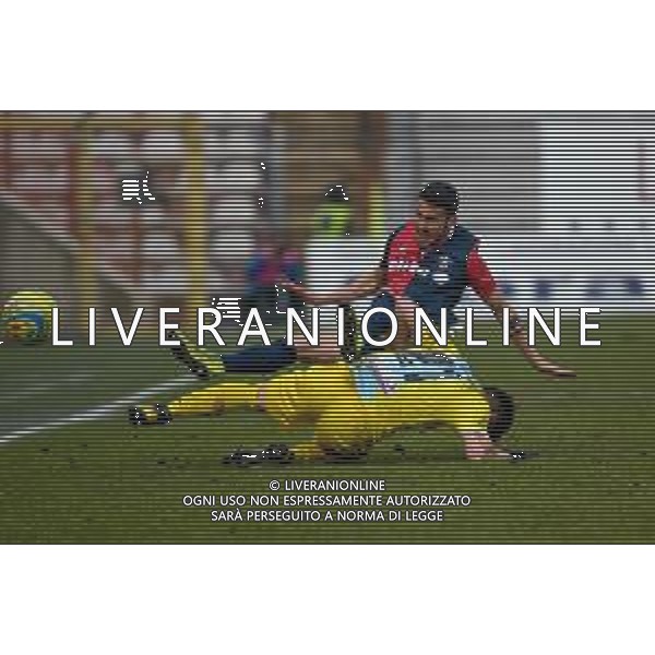Campionato di Calcio Serie C - Lega Pro 2019/2020 Vicenza, Italia 26/01/2020 Arzignano Valchiampo vs Sambenedettese Nella foto: Fallo di Emiliano Pattarello (Arzignano) su Marco Frediani (Sambenedettese) © Ettore Griffoni- Alessio Marini / AGENZIA ALDO LIVERANI SAS