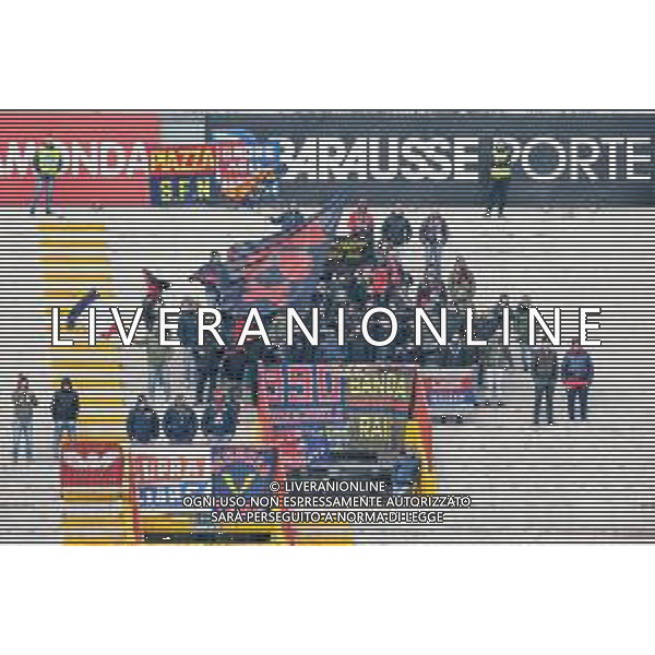 Campionato di Calcio Serie C - Lega Pro 2019/2020 Vicenza, Italia 26/01/2020 Arzignano Valchiampo vs Sambenedettese Nella foto: Tifosi Sambenedettese © Ettore Griffoni- Alessio Marini / AGENZIA ALDO LIVERANI SAS