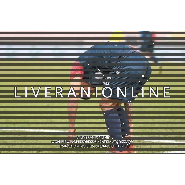 Campionato di Calcio Serie C - Lega Pro 2019/2020 Vicenza, Italia 26/01/2020 Arzignano Valchiampo vs Sambenedettese Nella foto: Francesco Orlando (Sambenedettese) dolore alla caviglia © Ettore Griffoni- Alessio Marini / AGENZIA ALDO LIVERANI SAS