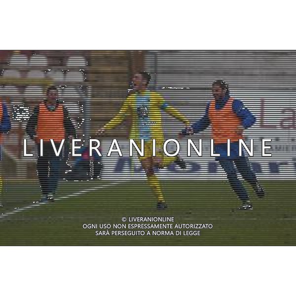 Campionato di Calcio Serie C - Lega Pro 2019/2020 Vicenza, Italia 26/01/2020 Arzignano Valchiampo vs Sambenedettese Nella foto: Esultanza Cristiano Bigolin (Arzignano) per il gol © Ettore Griffoni- Alessio Marini / AGENZIA ALDO LIVERANI SAS