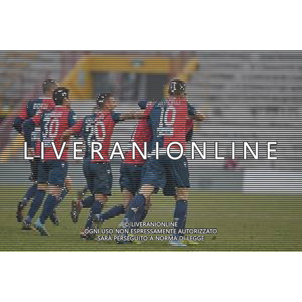 Campionato di Calcio Serie C - Lega Pro 2019/2020 Vicenza, Italia 26/01/2020 Arzignano Valchiampo vs Sambenedettese Nella foto: Esultanza Sambenedettese per il gpl di Francesco Grandolfo (Sambenedettese) © Ettore Griffoni- Alessio Marini / AGENZIA ALDO LIVERANI SAS