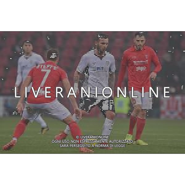 Campionato di Calcio Serie C - Lega Pro 2019/2020 Trieste, Italia 26/01/2020 Triestina Vs Cesena Nella foto: Domenico Franco del Cesena contrastato da Denetrio Steff © Franco deBernardi- Alessio Marini / AGENZIA ALDO LIVERANI SAS