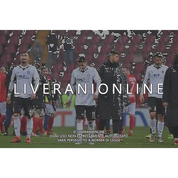 Campionato di Calcio Serie C - Lega Pro 2019/2020 Trieste, Italia 26/01/2020 Triestina Vs Cesena Nella foto: Francesco Ardizzone e Ivan De Santis del Cesena si disperano dopo la sconfitta con la Triestina. © Franco deBernardi- Alessio Marini / AGENZIA ALDO LIVERANI SAS