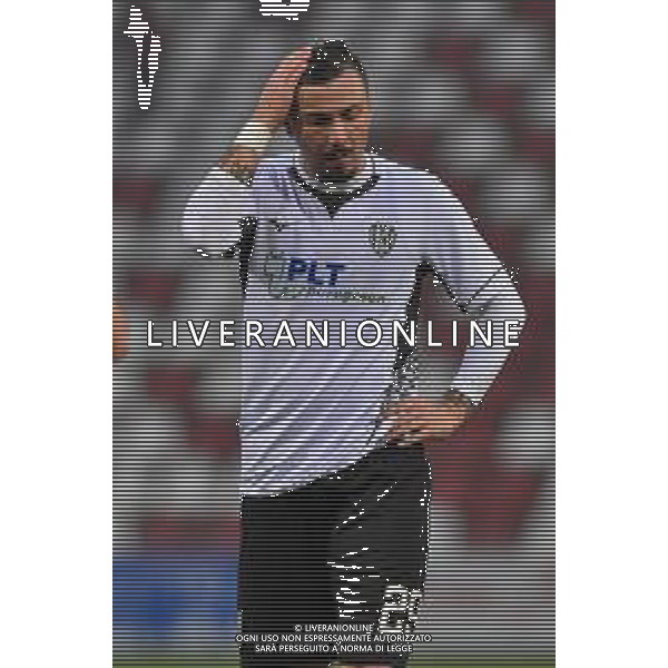 Campionato di Calcio Serie C - Lega Pro 2019/2020 Trieste, Italia 26/01/2020 Triestina Vs Cesena Nella foto: Ivan De Santis del Cesena si dispera dopo la sconfitta con la Triestina. © Franco deBernardi- Alessio Marini / AGENZIA ALDO LIVERANI SAS