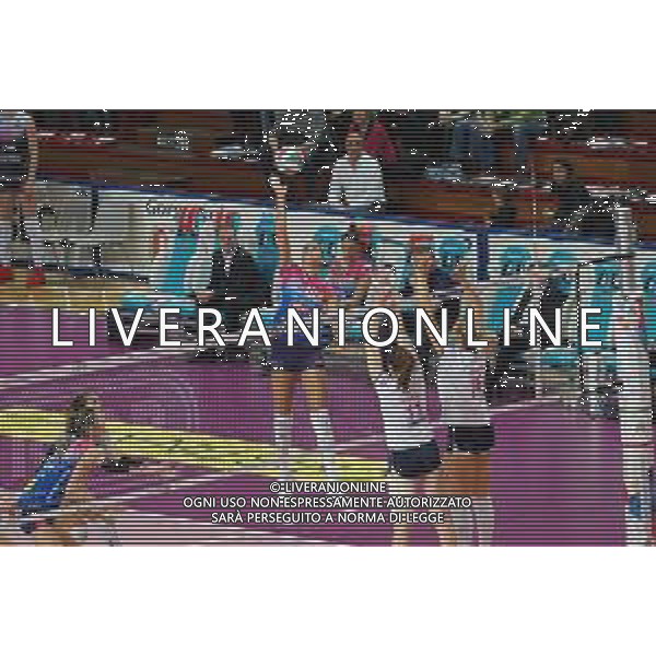 Campionato di Volley Serie A1 Femminile 2019/2020 Novara, Italia 26/01/2020 Igor Gorgonzola Novara vs Lardini Filottrano Nella foto: Schiacciata di Elitsa Vasileva, 16 (Igor Gorgonzola Novara) © Salvo Barbagallo - Alessio Marini / AGENZIA ALDO LIVERANI SAS