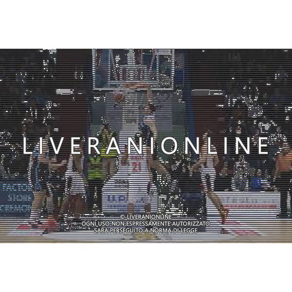 Campionato di Basket Serie A 2019/2020 Cremona, Italia 26/01/2020 Vanoli Basket Cremona vs Virtus Roma Nella foto: schiacciata di Ethan Happ della Vanoli Cremona © Matteo Casoni - Alessio Marini / AGENZIA ALDO LIVERANI SAS