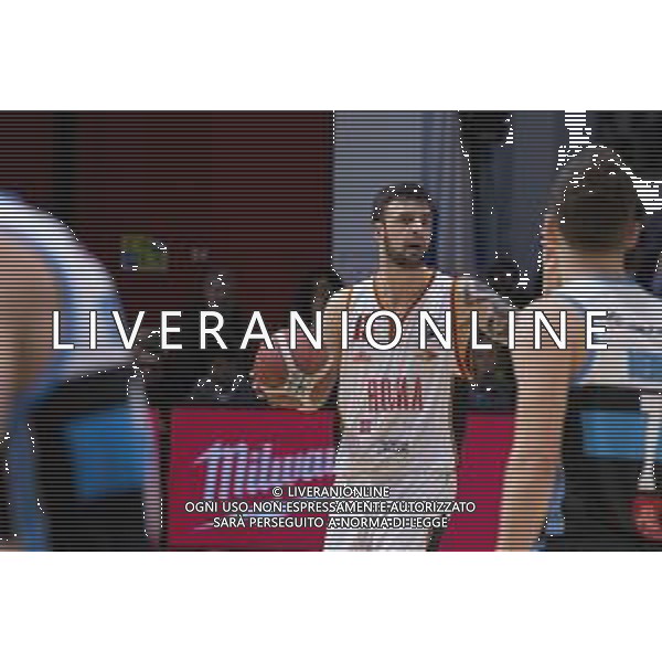Campionato di Basket Serie A 2019/2020 Cremona, Italia 26/01/2020 Vanoli Basket Cremona vs Virtus Roma Nella foto: Tommaso Baldasso della Virtus Roma in palleggio © Matteo Casoni - Alessio Marini / AGENZIA ALDO LIVERANI SAS