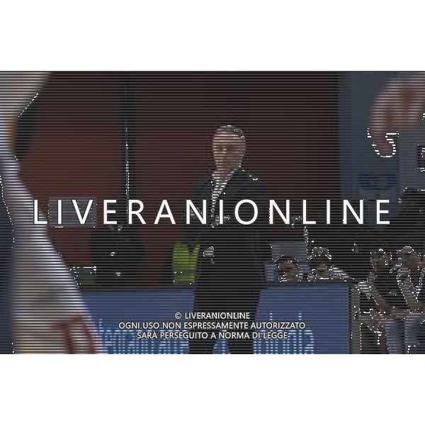 Campionato di Basket Serie A 2019/2020 Cremona, Italia 26/01/2020 Vanoli Basket Cremona vs Virtus Roma Nella foto: coach Piero Bucchi della Virtus Roma © Matteo Casoni - Alessio Marini / AGENZIA ALDO LIVERANI SAS