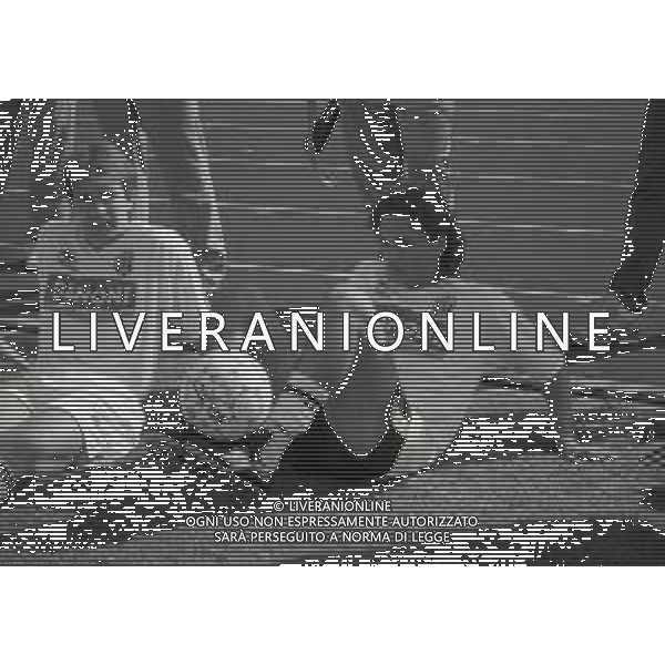 1993 MACOLIN-SVIZZERA RITIRO JUVENTUS CALCIO NELLA FOTO ANDREA FORTUNATO E FEDERICO GIAMPAOLO AG ALDO LIVERANI SAS