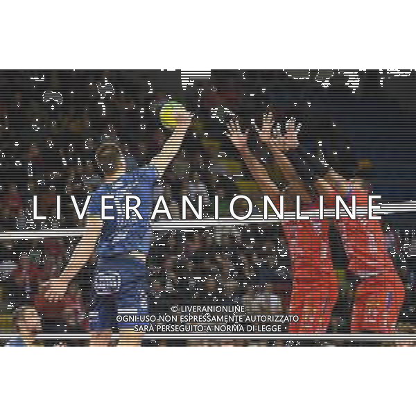 Volley Champions League Men 2019/2020 Civitanova Marche, Italia 26/01/2020 Cucine Lube Civitanova vs Itas Trentino Nella foto: Djuric Mitar (Itas Trentino) ©Roberto Bartomeoli- Alessio Marini / AGENZIA ALDO LIVERANI SAS
