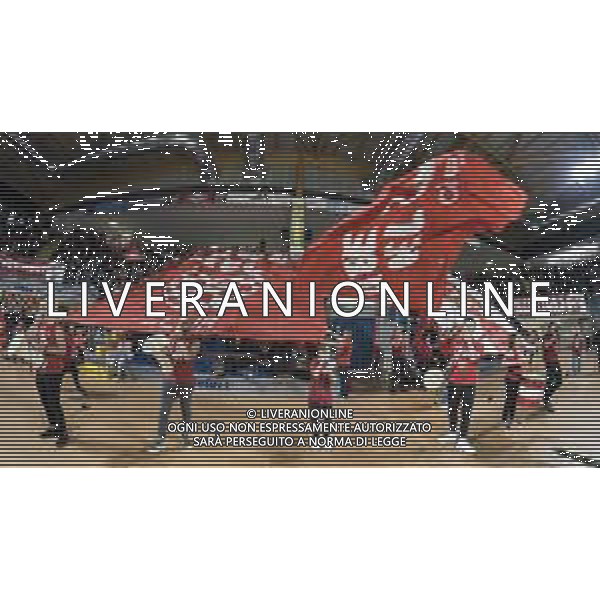 Volley Champions League Men 2019/2020 Civitanova Marche, Italia 26/01/2020 Cucine Lube Civitanova vs Itas Trentino Nella foto: Tifosi Cucine Lube Civitanova foto roberto batomeoli-alessio marini-ag aldo liverani sas