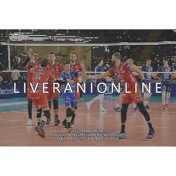 Volley Champions League Men 2019/2020 Civitanova Marche, Italia 26/01/2020 Cucine Lube Civitanova vs Itas Trentino Nella foto: Giocatori Cucine Lube Civitanova foto roberto batomeoli-alessio marini-ag aldo liverani sas