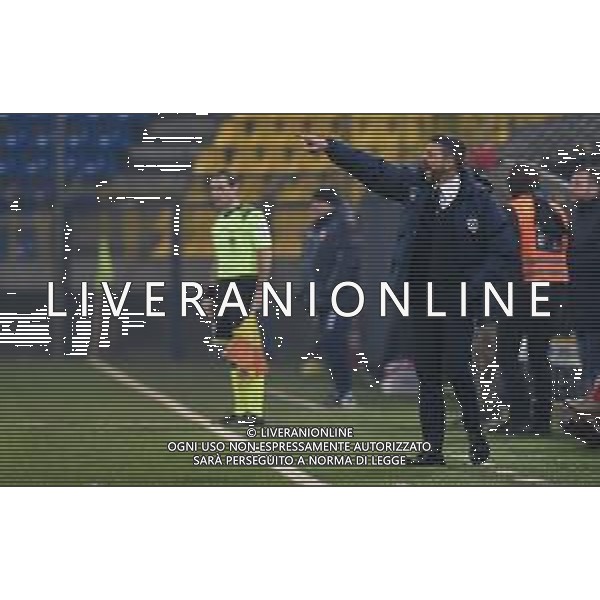 Campionato di Calcio Serie C - Lega Pro 2019/2020 Cava dei Tirreni, Italia 25/01/2020 Cavese vs Teramo Nella foto: Il tecnico della Cavese 1919 Salvatore Campilongo © Andrea D\'Amico - Alessio Marini / AGENZIA ALDO LIVERANI SAS