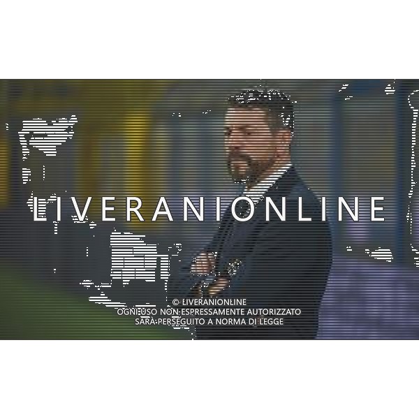Campionato di Calcio Serie C - Lega Pro 2019/2020 Cava dei Tirreni, Italia 25/01/2020 Cavese vs Teramo Nella foto: Il tecnico della Cavese 1919 Salvatore Campilongo © Andrea D\'Amico - Alessio Marini / AGENZIA ALDO LIVERANI SAS