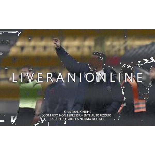 Campionato di Calcio Serie C - Lega Pro 2019/2020 Cava dei Tirreni, Italia 25/01/2020 Cavese vs Teramo Nella foto: Il tecnico della Cavese 1919 Salvatore Campilongo © Andrea D\'Amico - Alessio Marini / AGENZIA ALDO LIVERANI SAS