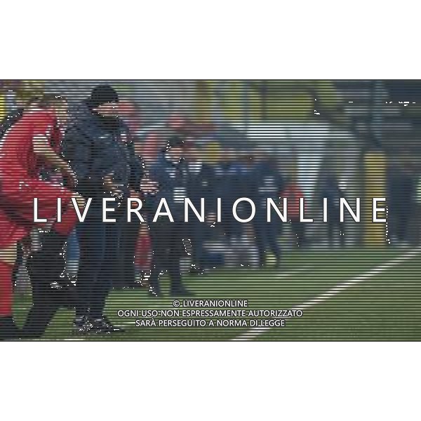 Campionato di Calcio Serie C - Lega Pro 2019/2020 Cava dei Tirreni, Italia 25/01/2020 Cavese vs Teramo Nella foto: L\'allenatore del Teramo Calcio 1913 Bruno Tedino FOTO ANDREA D\'AMICO-ALESSIO MARINI-AG ALDO LIVERANI SAS