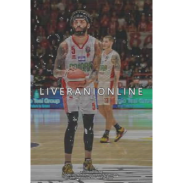Campionato di Basket Serie A 2019/2020 Pistoia, Italia 26/01/2020 OriOra Pistoia vs De Longhi Treviso Basket Nella foto: Terran Petteway (P) dalla lunetta FOTO FABIO FAGIOLINI-ALESSIO MARINI-AG ALDO LIVERANI SAS