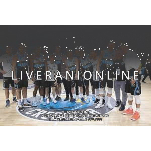 Campionato di Basket Serie A 2019/2020 Cremona, Italia 26/01/2020 Vanoli Basket Cremona vs Virtus Roma Nella foto: la Vanoli Cremona al termine della partita FOTO MATTEO CASONI-ALESSIO MARINI-AG ALDO LIVERANI SAS