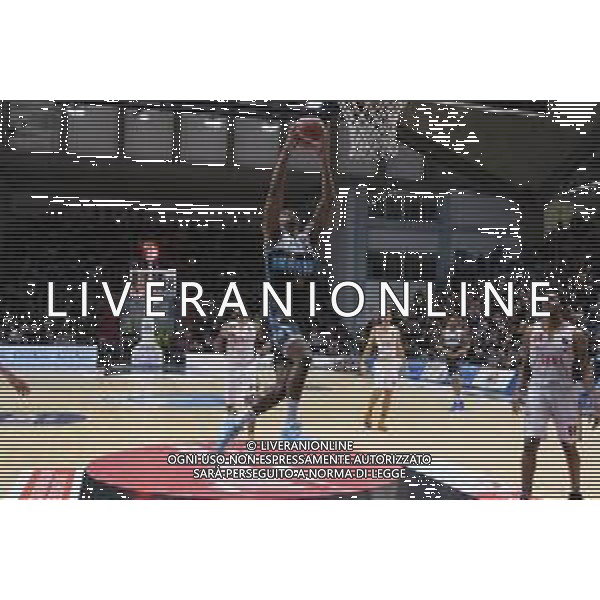 Campionato di Basket Serie A 2019/2020 Cremona, Italia 26/01/2020 Vanoli Basket Cremona vs Virtus Roma Nella foto: Wesley Saunders della Vanoli Cremona in appoggio solitario FOTO MATTEO CASONI-ALESSIO MARINI-AG ALDO LIVERANI SAS