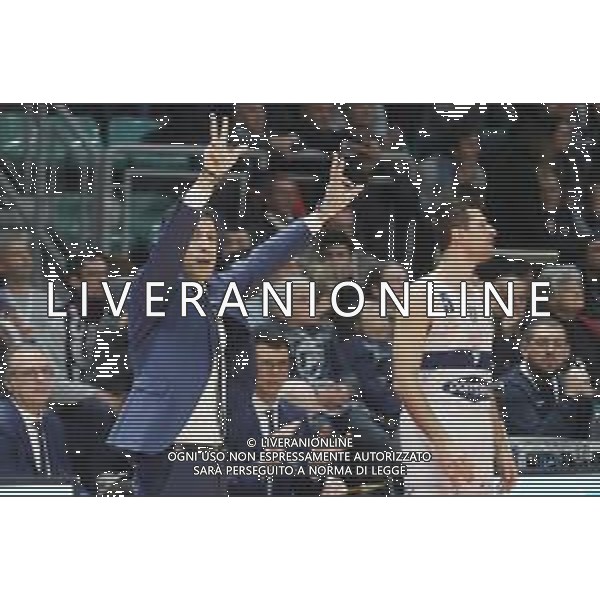 Campionato di Basket Serie A 2019/2020 Bologna, Italia 26/01/2020 Fortitudo Bologna vs Openjobmetis Varese Nella foto: Antimo Martino, allenatore Fortitudo Pompea Bologna FOTO MICHELE NUCCI-ALESSIO MARINI-AG ALDO LIVERANI SAS