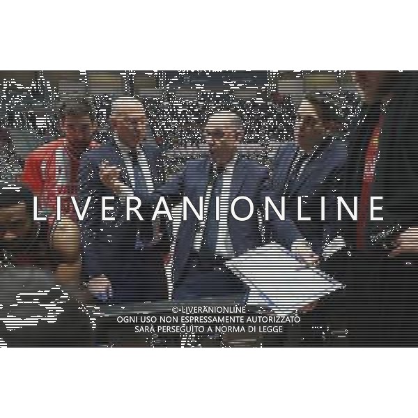 Campionato di Basket Serie A 2019/2020 Bologna, Italia 26/01/2020 Fortitudo Bologna vs Openjobmetis Varese Nella foto: Attilio Caja allenatore Openjobmetis Varese FOTO MICHELE NUCCI-ALESSIO MARINI-AG ALDO LIVERANI SAS
