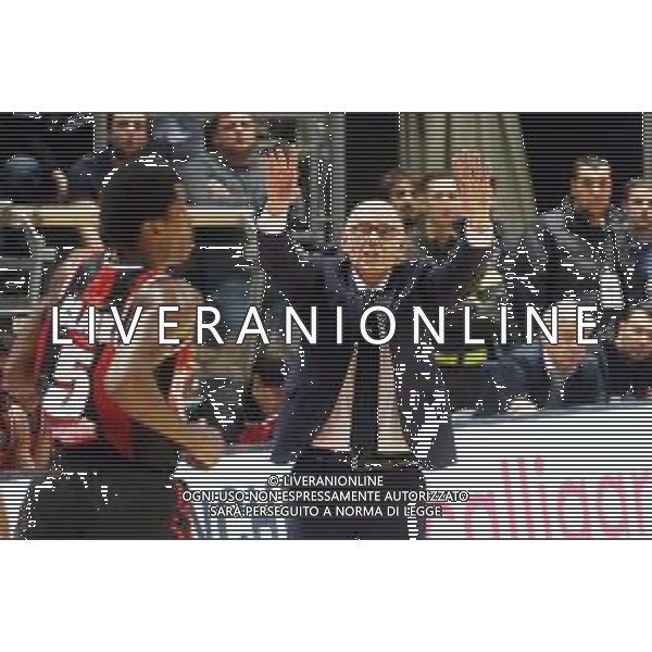 Campionato di Basket Serie A 2019/2020 Bologna, Italia 26/01/2020 Fortitudo Bologna vs Openjobmetis Varese Nella foto: Attilio Caja allenatore Openjobmetis Varese FOTO MICHELE NUCCI-ALESSIO MARINI-AG ALDO LIVERANI SAS