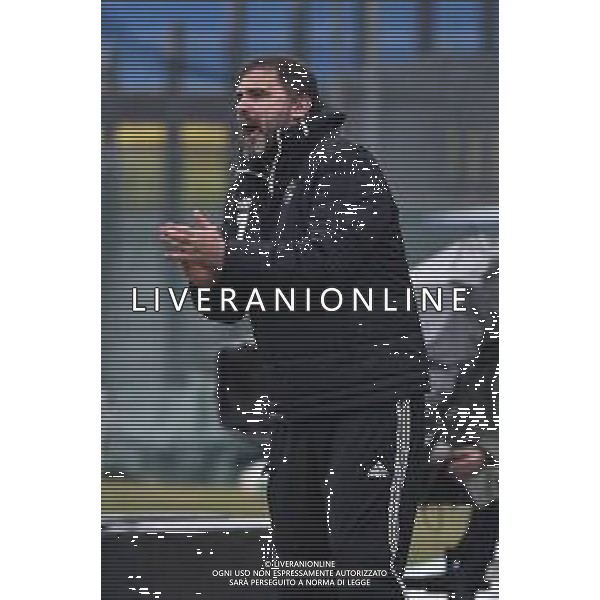 Campionato di Calcio Serie B 2019/2020 Pisa, Italia 25/01/2020 Pisa vs Juve Stabia Nella foto: L\'allenatore del Pisa Luca D\'Angelo FOTO GABRIELE MASOTTI-ALESSIO MARINI-AG ALDO LIVERANI SAS