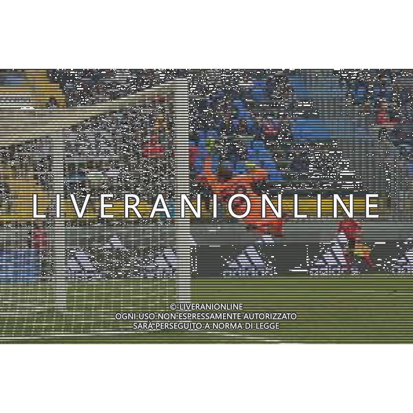 Campionato di Calcio Serie B 2019/2020 Pisa, Italia 25/01/2020 Pisa vs Juve Stabia Nella foto: La traversa colpita da Robert Gucher (Pi) FOTO GABRIELE MASOTTI-ALESSIO MARINI-AG ALDO LIVERANI SAS