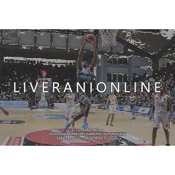 Campionato di Basket Serie A 2019/2020 Cremona, Italia 26/01/2020 Vanoli Basket Cremona vs Virtus Roma Nella foto: Wesley Saunders della Vanoli Cremona in appoggio solitario FOTO MATTEO CASONI-ALESSIO MARINI-AG ALDO LIVERANI SAS