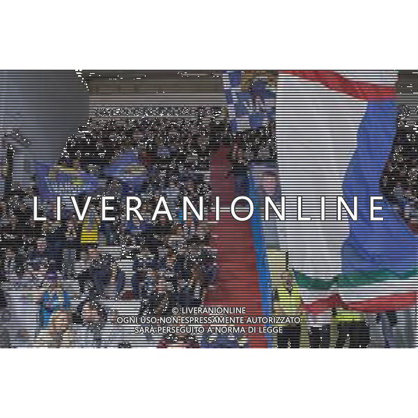 Campionato di Basket Serie A 2019/2020 Cremona, Italia 26/01/2020 Vanoli Basket Cremona vs Virtus Roma Nella foto: I tifosi della Vanoli Cremona FOTO MATTEO CASONI-ALESSIO MARINI-AG ALDO LIVERANI SAS