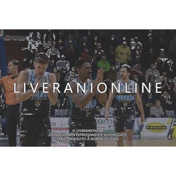 Campionato di Basket Serie A 2019/2020 Cremona, Italia 26/01/2020 Vanoli Basket Cremona vs Virtus Roma Nella foto: Jordan Mathews della Vanoli Cremona festeggia dopo un fallo subito FOTO MATTEO CASONI-ALESSIO MARINI-AG ALDO LIVERANI SAS