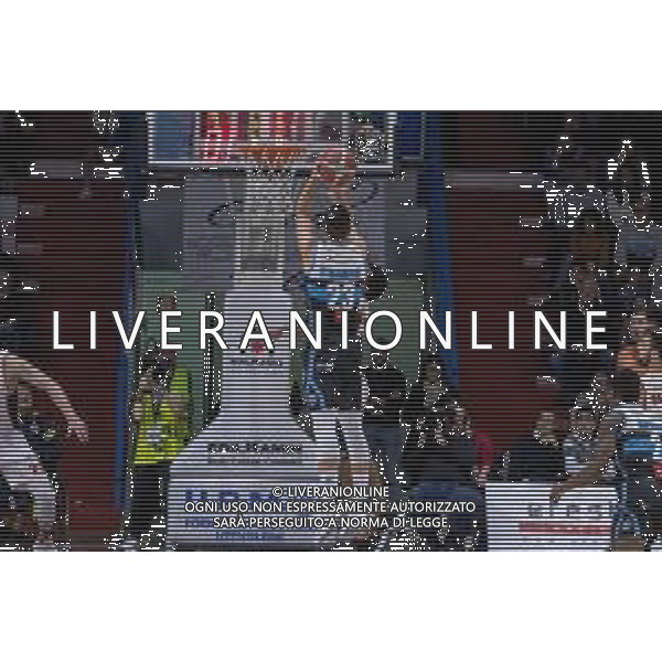 Campionato di Basket Serie A 2019/2020 Cremona, Italia 26/01/2020 Vanoli Basket Cremona vs Virtus Roma Nella foto: Vojislav Stojanovic della Vanoli Cremona al tiro FOTO MATTEO CASONI-ALESSIO MARINI-AG ALDO LIVERANI SAS