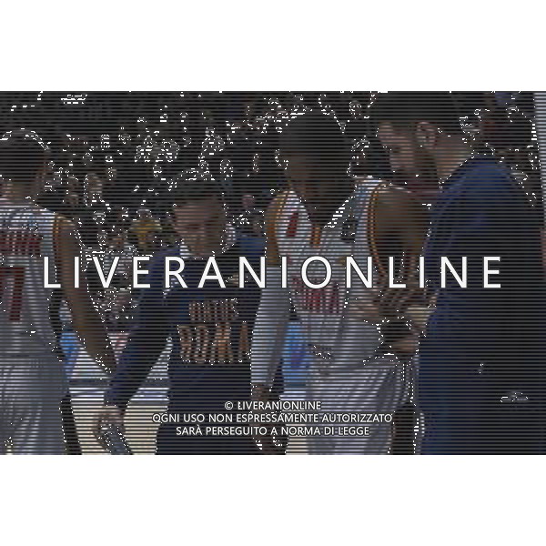 Campionato di Basket Serie A 2019/2020 Cremona, Italia 26/01/2020 Vanoli Basket Cremona vs Virtus Roma Nella foto: Jerome Dyson della Virtus Roma esce dopo l\'infortunio FOTO MATTEO CASONI-ALESSIO MARINI-AG ALDO LIVERANI SAS