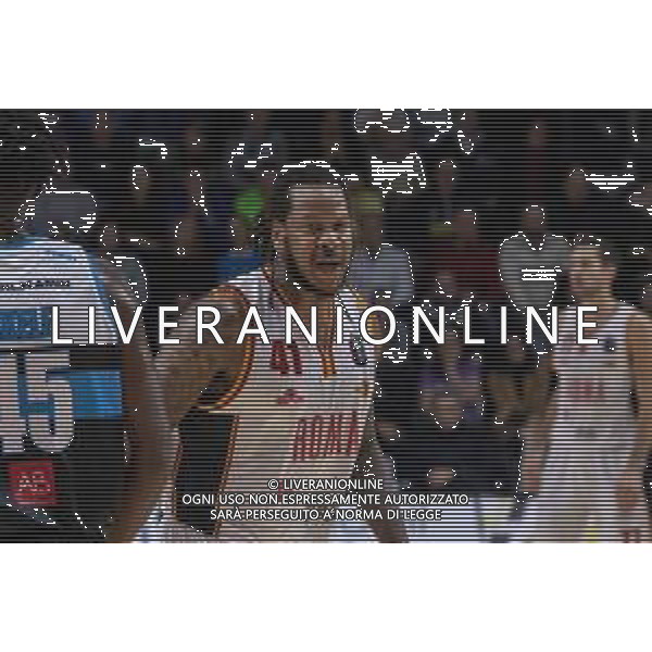 Campionato di Basket Serie A 2019/2020 Cremona, Italia 26/01/2020 Vanoli Basket Cremona vs Virtus Roma Nella foto: Davon Jefferson della Virtus Roma protesta FOTO MATTEO CASONI-ALESSIO MARINI-AG ALDO LIVERANI SAS