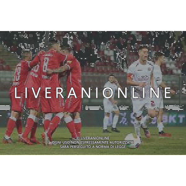 Campionato di Calcio Serie B 2019/2020 Perugia, Italia 27/01/2020 Perugia vs Livorno Nella foto: federico melchiorri (n. 36 perugia calcio) esulta 1-0 FOTO LORIS CERQUIGLINI-ALESSIO MARINI-AG ALDO LIVERANI SAS