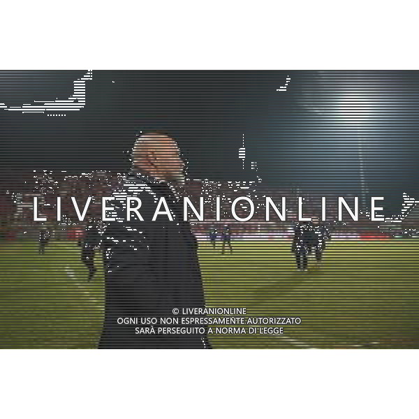 Campionato di Calcio Serie B 2019/2020 Perugia, Italia 27/01/2020 Perugia vs Livorno Nella foto: serse cosmi (allenatore perugia calcio) FOTO LORIS CERQUIGLINI-ALESSIO MARINI-AG ALDO LIVERANI SAS