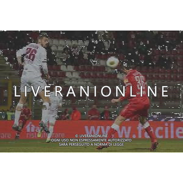 Campionato di Calcio Serie B 2019/2020 Perugia, Italia 27/01/2020 Perugia vs Livorno Nella foto: federico melchiorri (n. 36 perugia calcio) di colpisce di testa FOTO LORIS CERQUIGLINI-ALESSIO MARINI-AG ALDO LIVERANI SAS