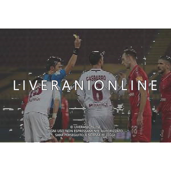 Campionato di Calcio Serie B 2019/2020 Perugia, Italia 27/01/2020 Perugia vs Livorno Nella foto: norbert gyomber (n.32 perugia calcio) ammonito FOTO LORIS CERQUIGLINI-ALESSIO MARINI-AG ALDO LIVERANI SAS