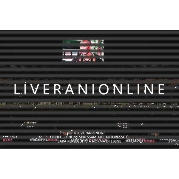 L\'omaggio in ricordo di Kobe Bryant Milan vs Torino Coppa Italia - quarti di finale Milano 28-01-2020 Stadio Giuseppe Meazza - San Siro foto Roberto Garavaglia - ag. Aldo Liverani sas / AGENZIA ALDO LIVERANI SAS