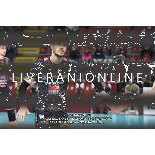Volley Champions League Men 2019/2020 Civitanova, Italia 28/01/2020 Cucine Lube Civitanova vs Jihostroj Ceske Budejovice Nella foto: Mossa De Rezende Bruno (Cucine Lube Civitanova) FOTO ROBERTO BATOMEOLI-ALESSIO MARINI-AG ALDO LIVERANI SAS